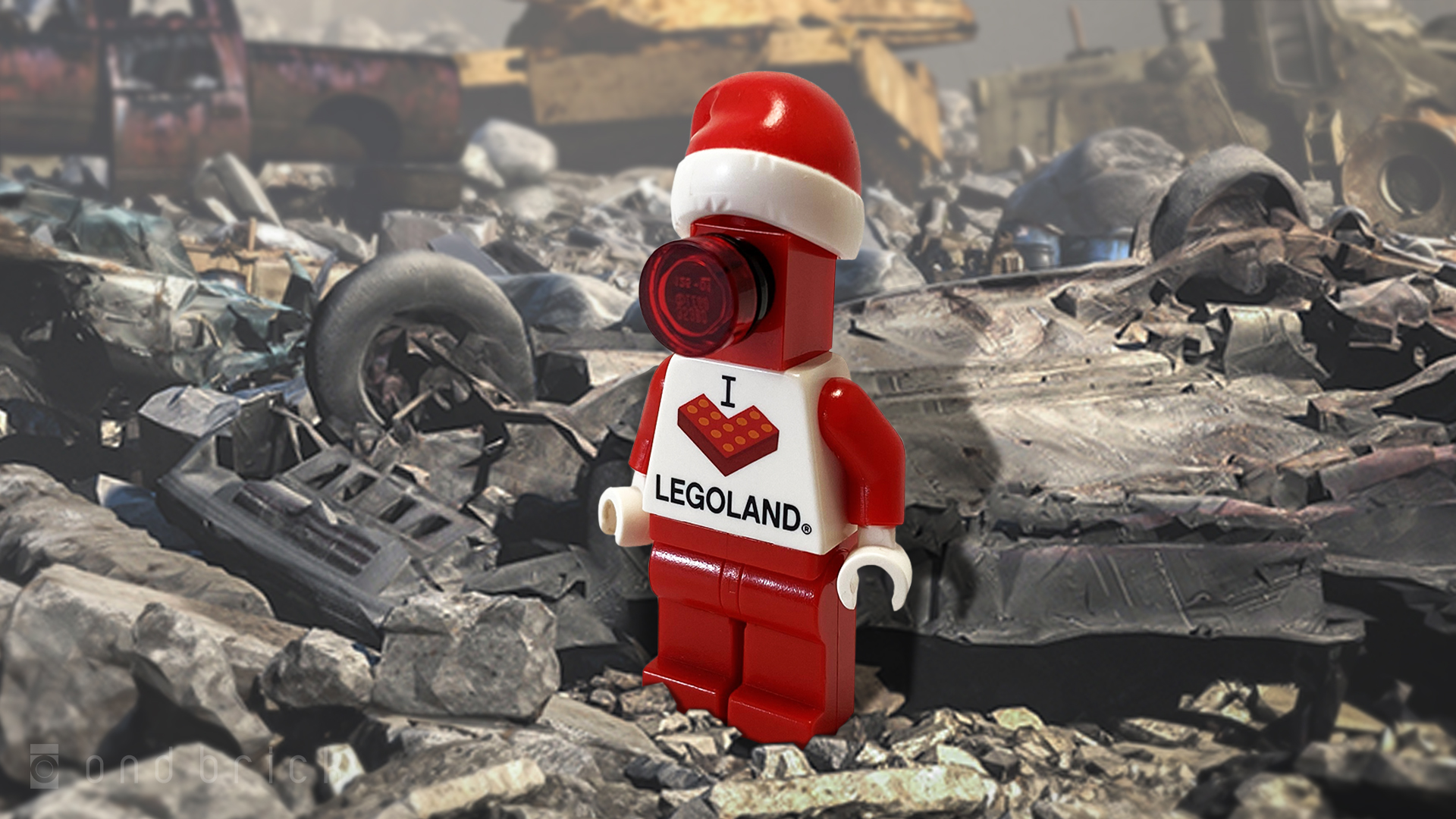 瓦礫の中にたたずむオンドのシグフィグ