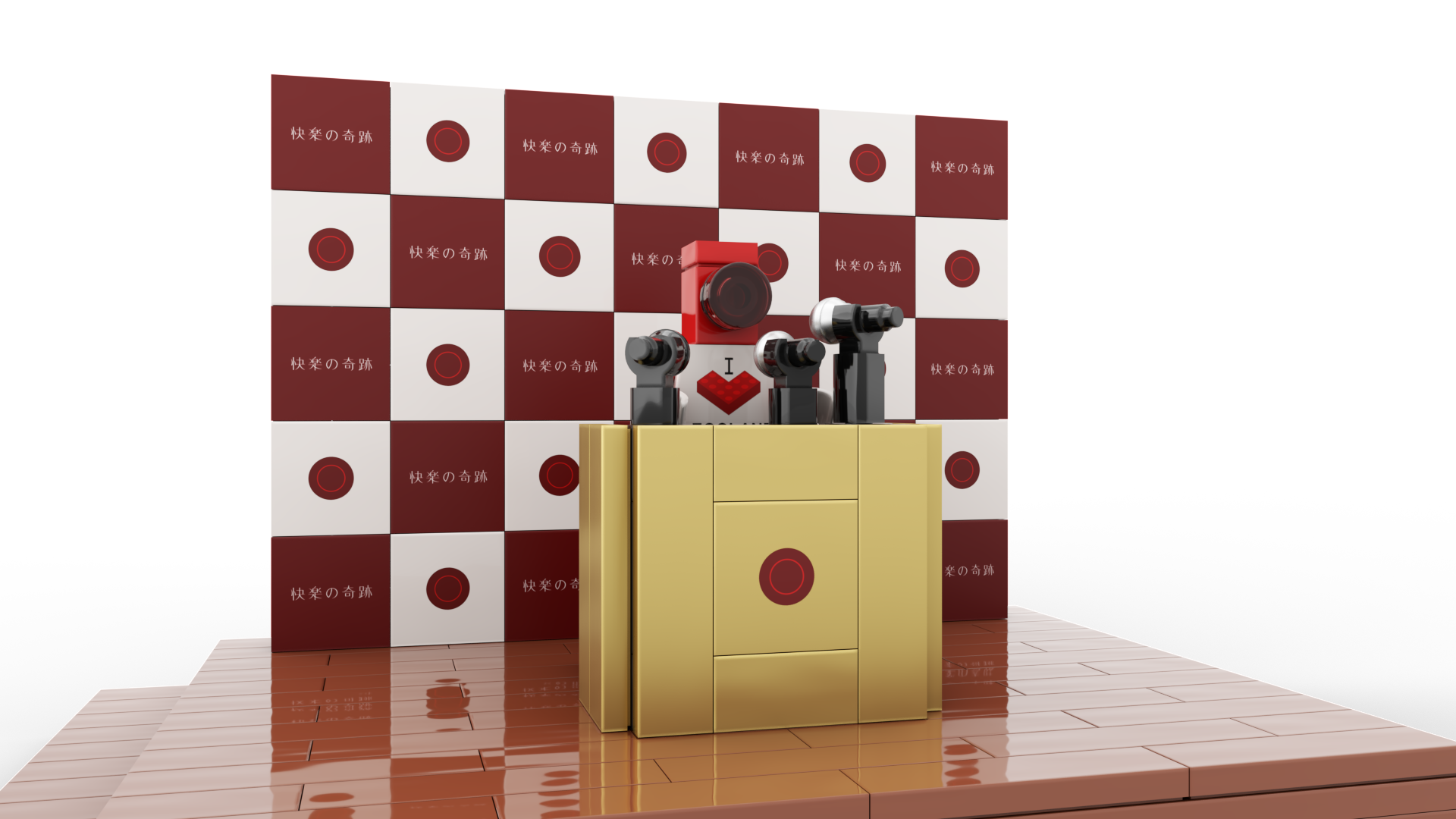 記者会見をするオンドのシグフィグ